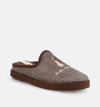 Hush Puppies Pantoffels Bruin