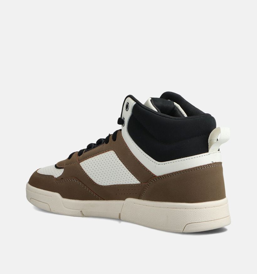 O'Neill Bruine Hoge Sneakers voor heren (363186) - geschikt voor steunzolen