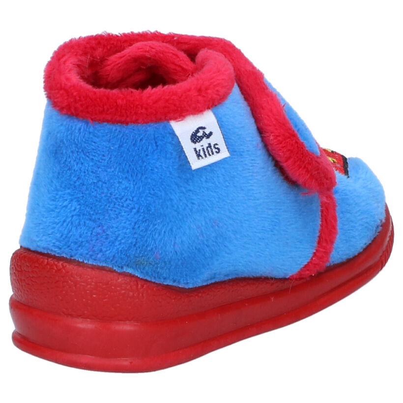 Ani Superman Pantoufles en Bleu pour garçons (300025)