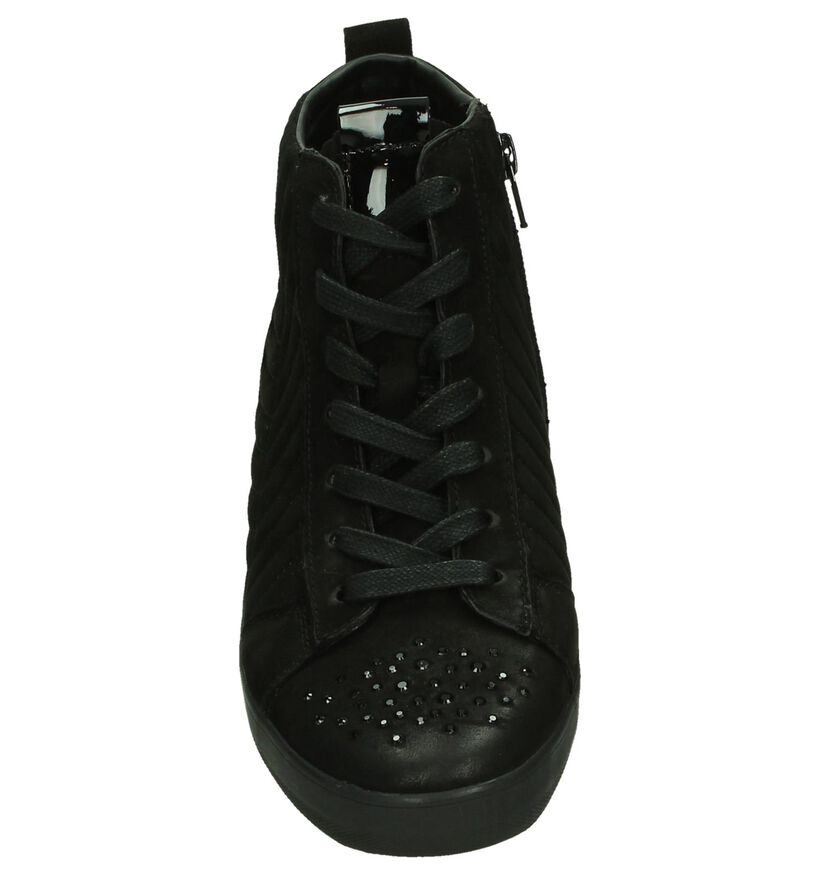 Gabor Chaussures à fermeture à glissière et lacets  (Noir), , pdp