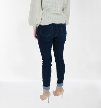 comma Pantalons Bleu