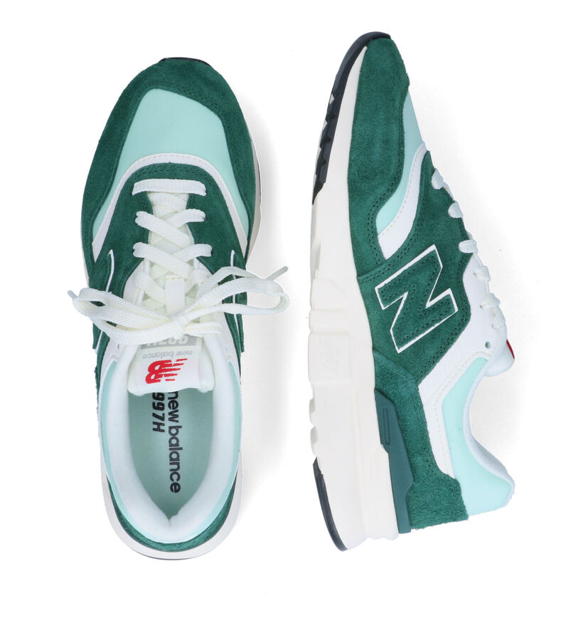 New Balance CW997 Baskets en Vert kaki pour femmes (301899) - pour semelles orthopédiques