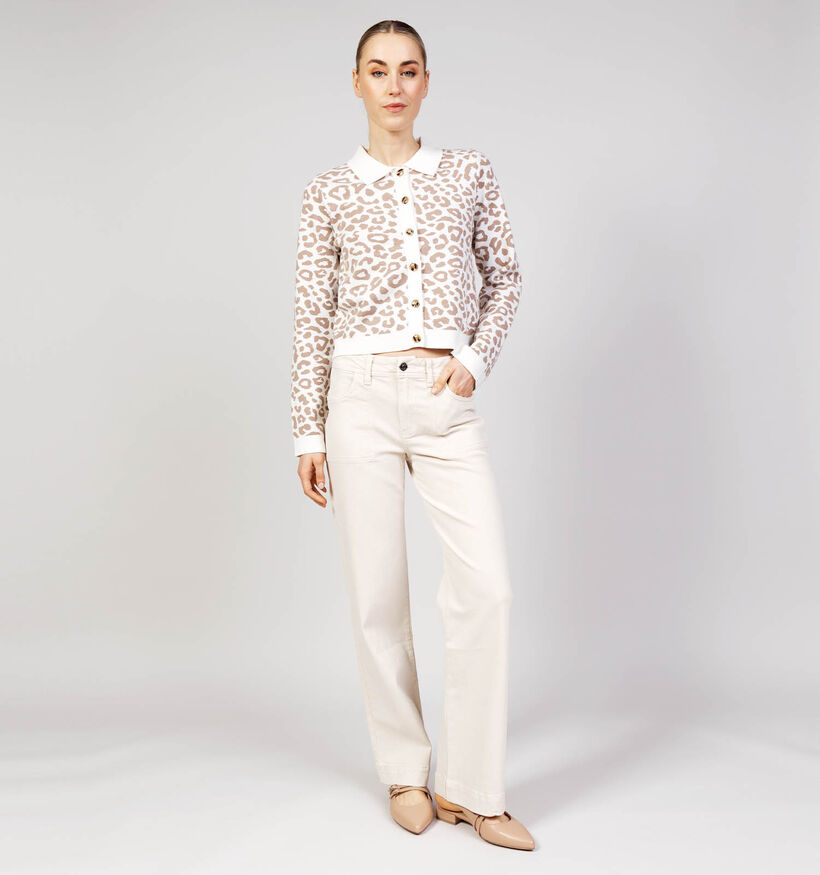 Desires Florence Pantalon classique en Beige pour femmes (366682)