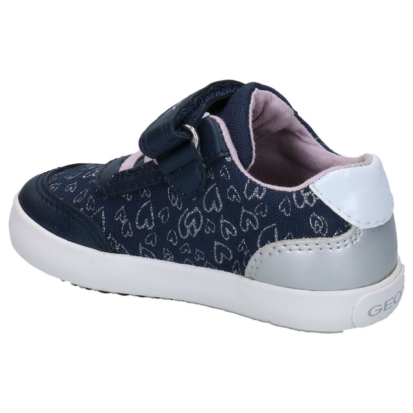 Geox Gisli Baskets en Bleu en simili cuir (286930)