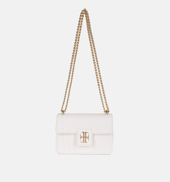 Laurent David Crossbody tassen Wit/Goud