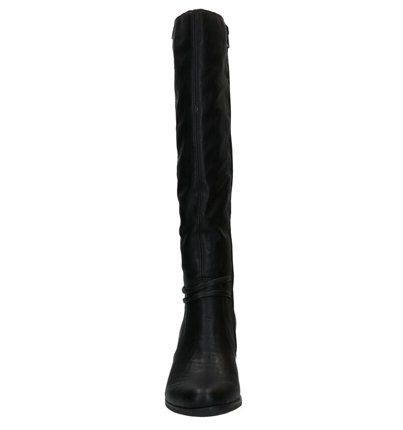 Rieker Bottes hautes en Noir en simili cuir (282710)