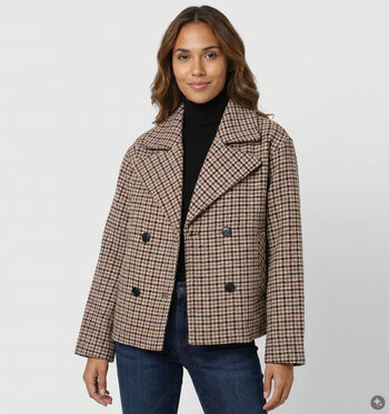 Vero Moda Curve Jassen Bruin