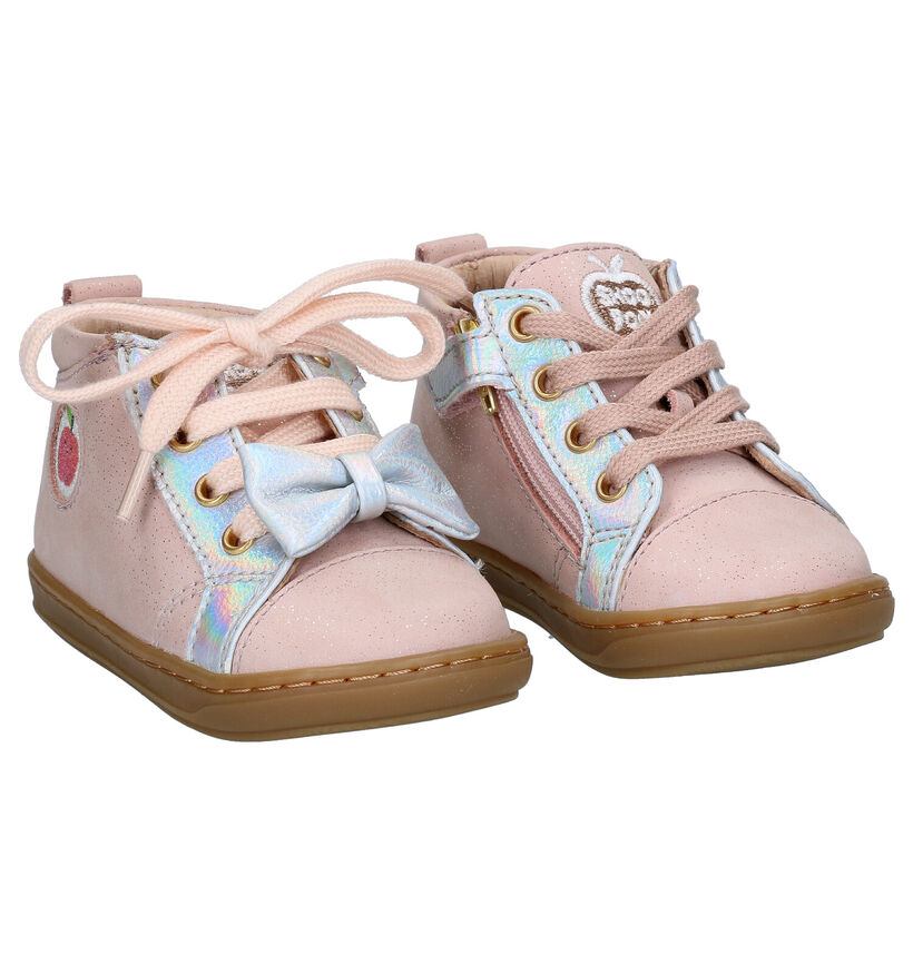 Shoo Pom Bouba Zippy Chaussures pour bébé en Bleu en cuir (279226)