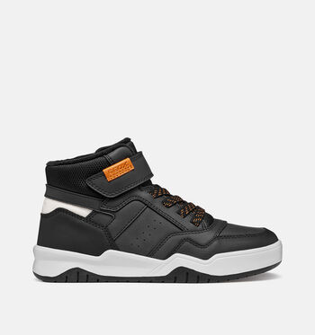 Geox Respira Mid Sneakers Zwart