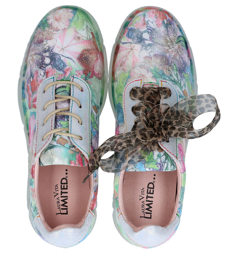 Laura Vita Hocimalo Chaussures à Lacets Multicolore en cuir (275022)