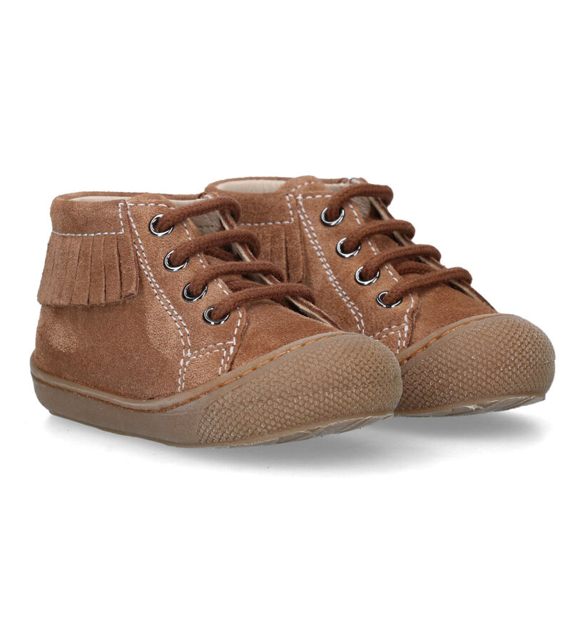 Naturino July Cognac Babyschoenen voor meisjes, jongens (331540) - geschikt voor steunzolen