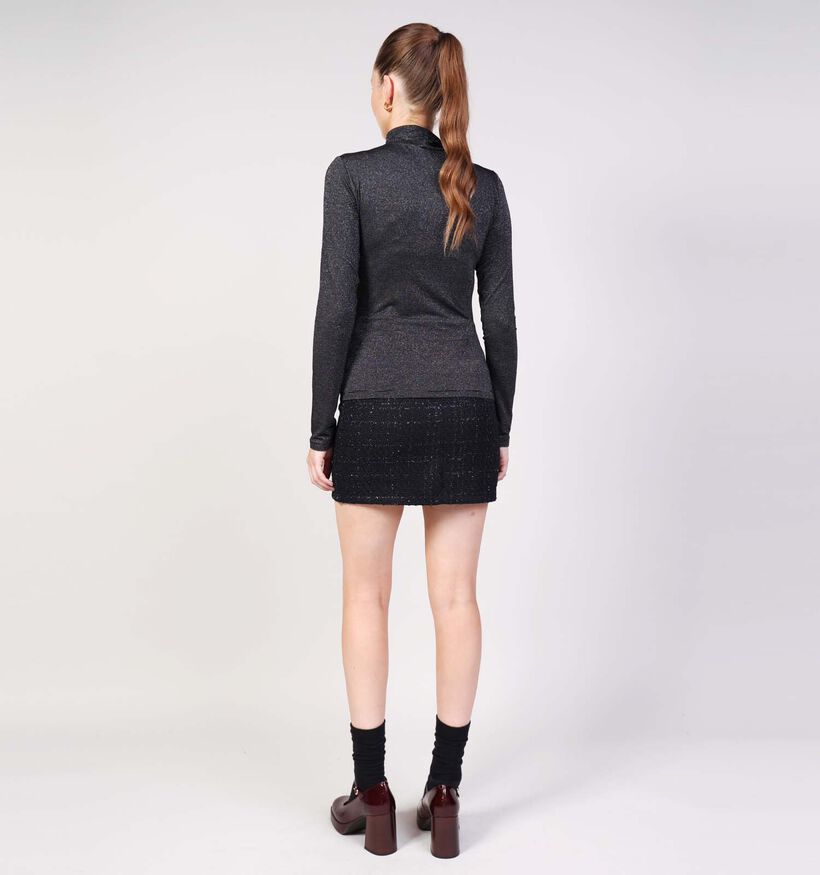 Vero Moda Glitter Longsleeves en Noir pour femmes (372424)