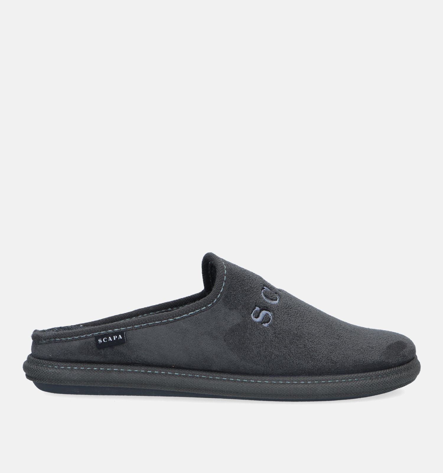 Scapa Grijze Pantoffels Heren Pantoffels Online op TORFS.BE