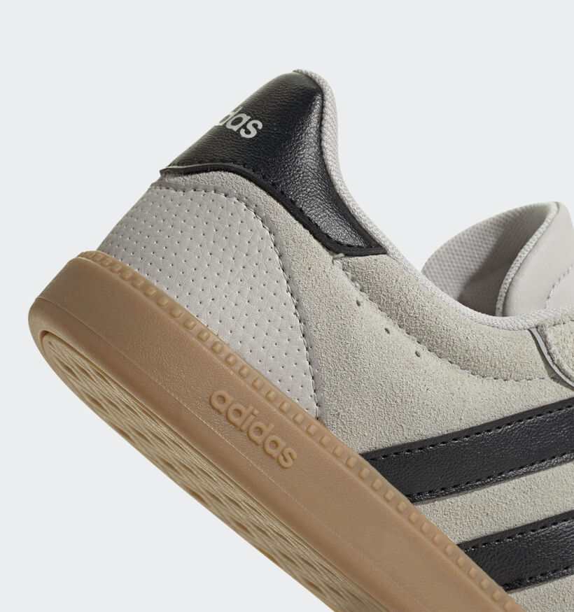 adidas Breaknet Sleek Baskets en Gris/Noir pour femmes (372855) - pour semelles orthop&eacute;diques