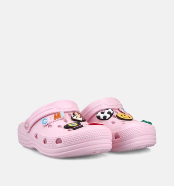 CEMI Nu-pieds Bleu/Rose