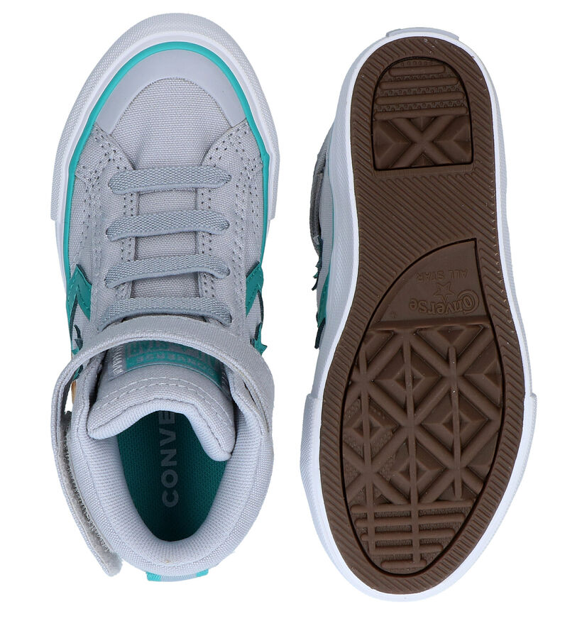 Converse Pro Blaze Baskets en Gris en textile (290956)