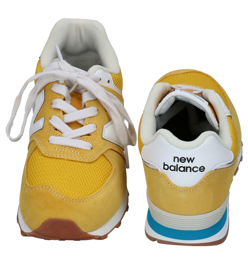 New Balance GC574 Blauwe Sneakers voor jongens, meisjes (327758) - geschikt voor steunzolen