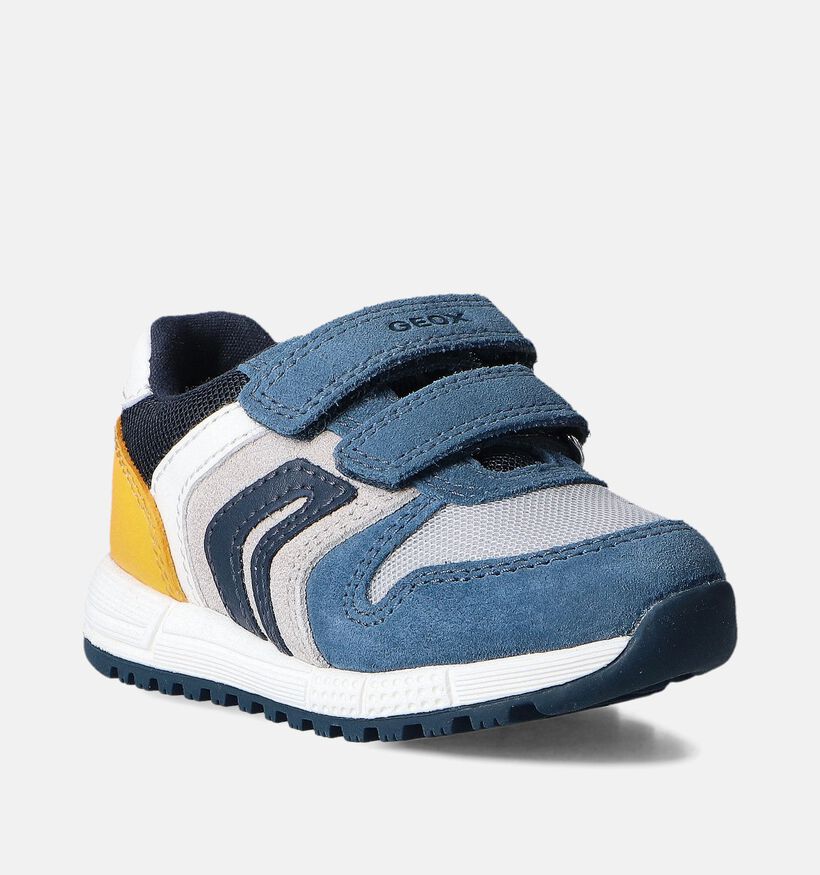 Geox Alben Blauwe Babyschoentjes voor jongens (351646) - geschikt voor steunzolen