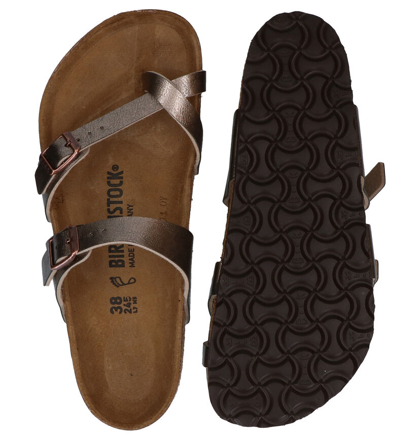 Birkenstock Mayari Zwarte Teenslippers voor dames (338056)