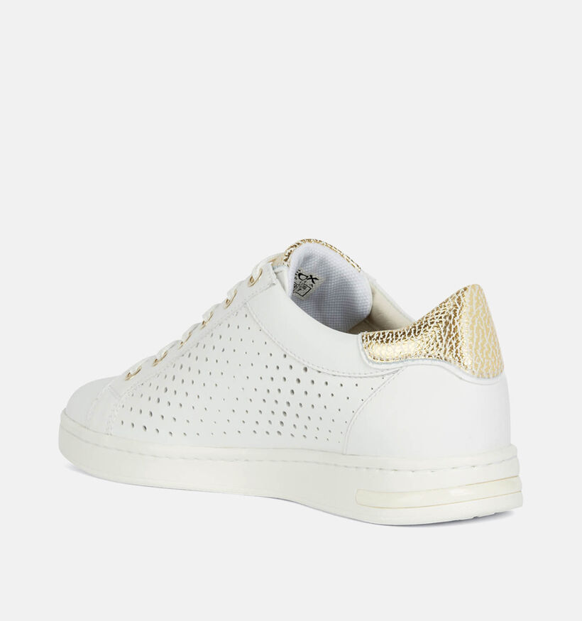 Geox Jaysen Baskets en Blanc pour femmes (353759) - pour semelles orthopédiques