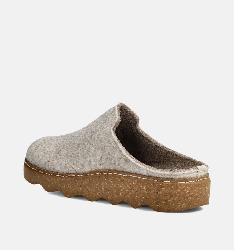 Rohde Foggia Beige Open Pantoffels voor dames (364827) - geschikt voor steunzolen
