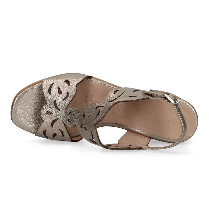 Wonders Gouden Sandalen voor dames (324758)