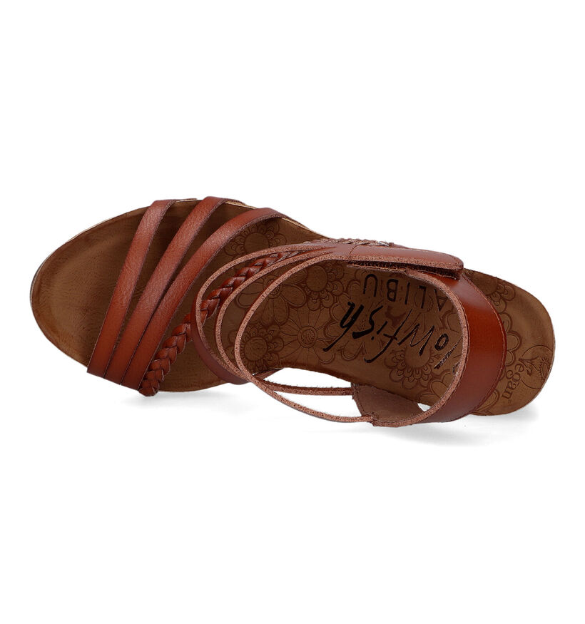 Blowfish Malibu Heidi Sandales en Cognac pour femmes (322141)