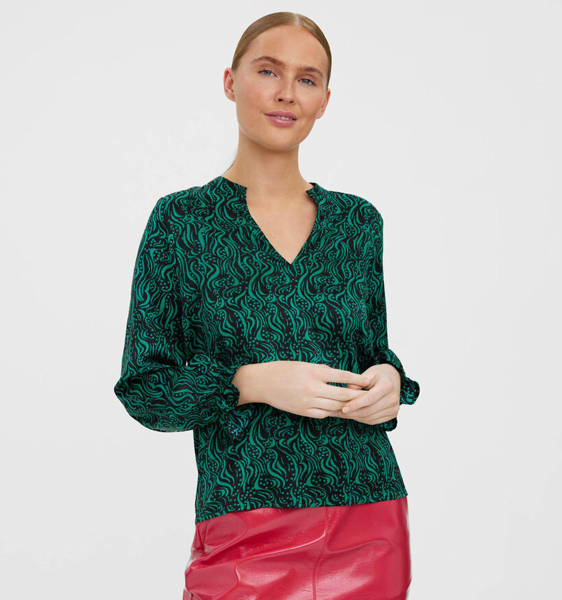 Vero Moda Kayla Groene Blouse voor dames (318609)