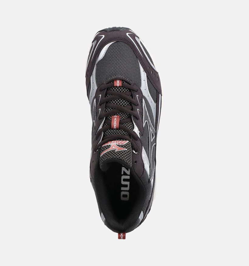 Mizuno MXR Suede Baskets en Noir pour hommes (376447)