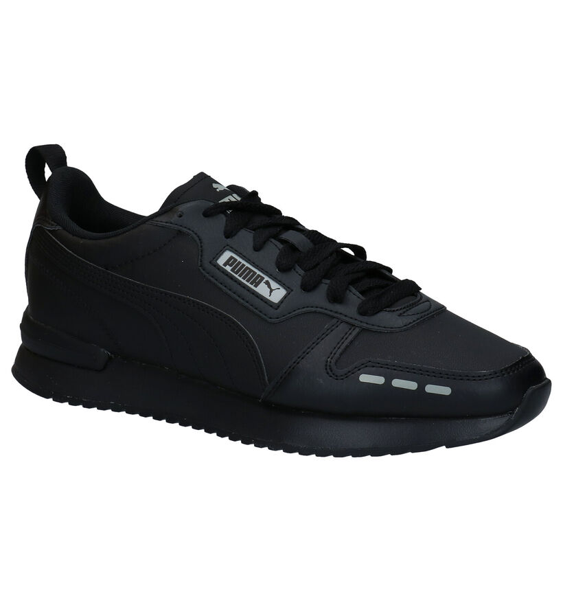 Puma Zwarte Sneakers in stof (276742)