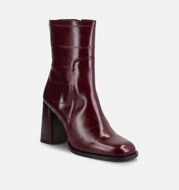 Zinda Bottines Bordeaux