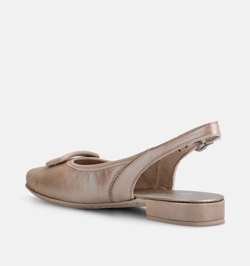 Rieker Ballerines en Or pour femmes (370445)