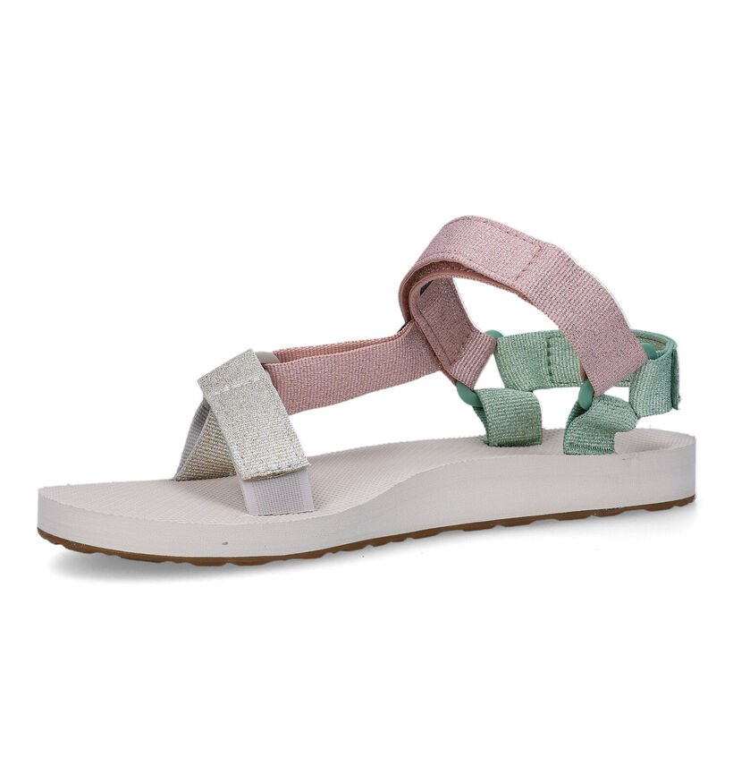 Teva Original Sandales en Rose gold en textile (321755)