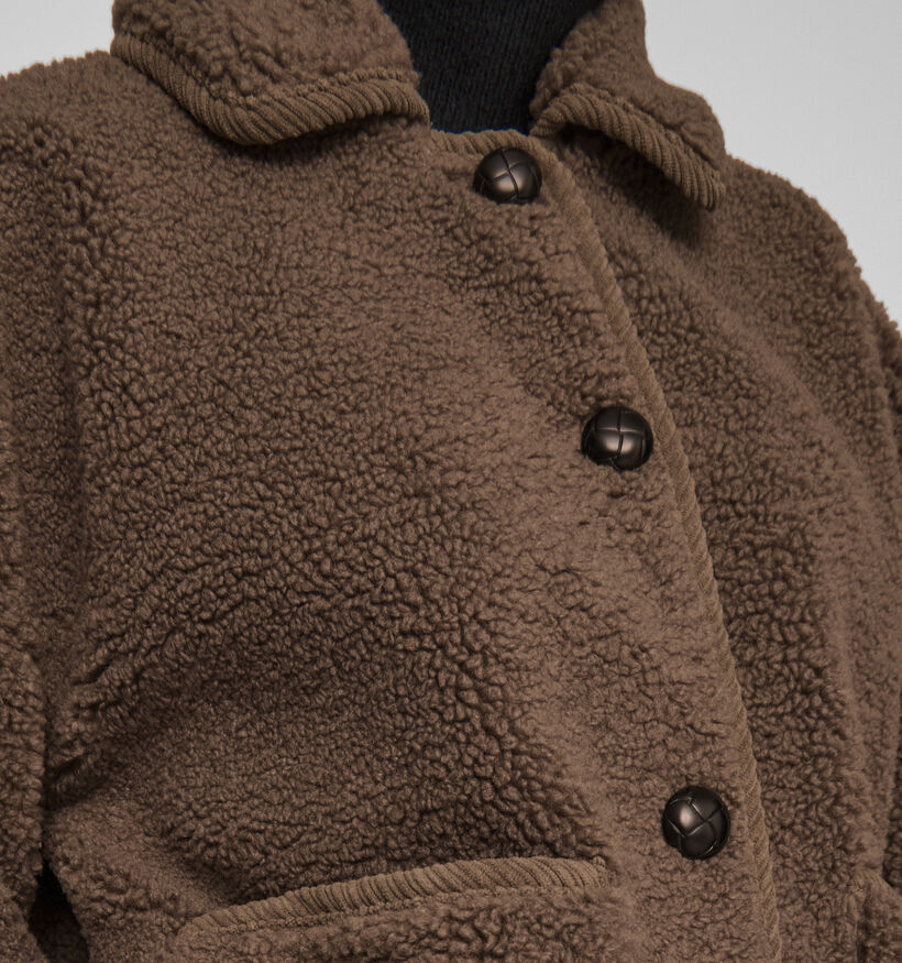 Vila Vimelusa Manteau court en Marron pour femmes (364088)