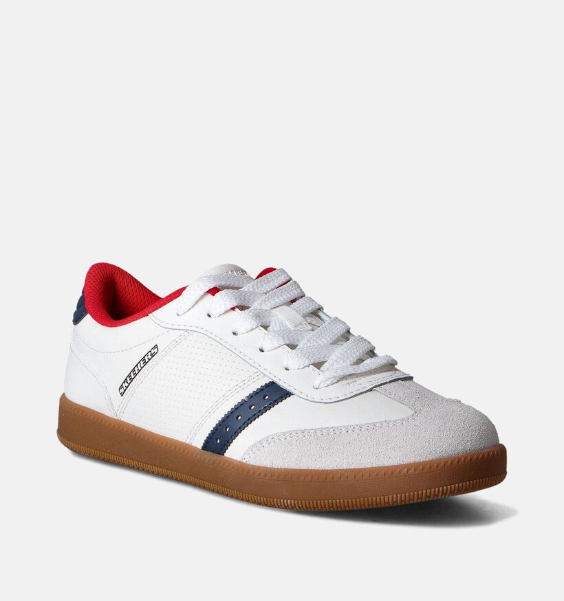 Skechers Zigger Street Witte Sneakers voor jongens (361588)