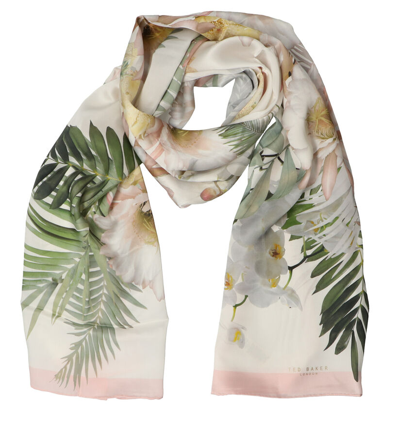 Ted Baker Abi Foulard en Rose/Blanc (264741)