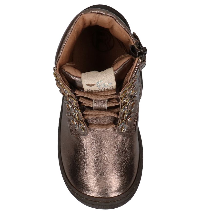 FR by Romagnoli Chaussures hautes en Bronze en cuir (223435)
