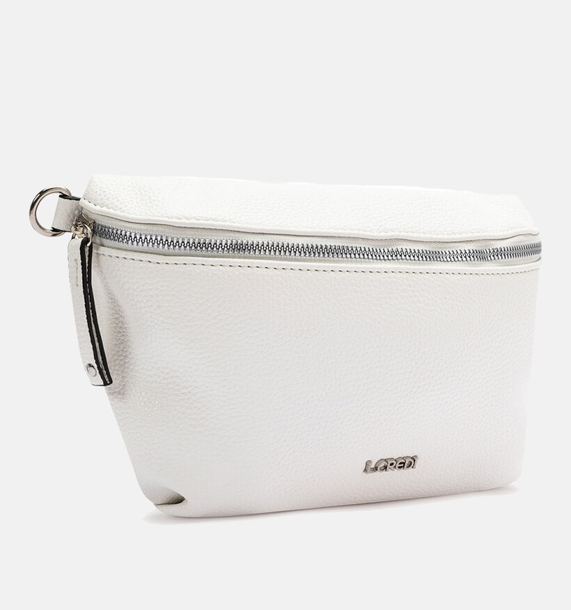 L.Credi Oliana Sac banane porté croisé en Blanc pour femmes (356619)