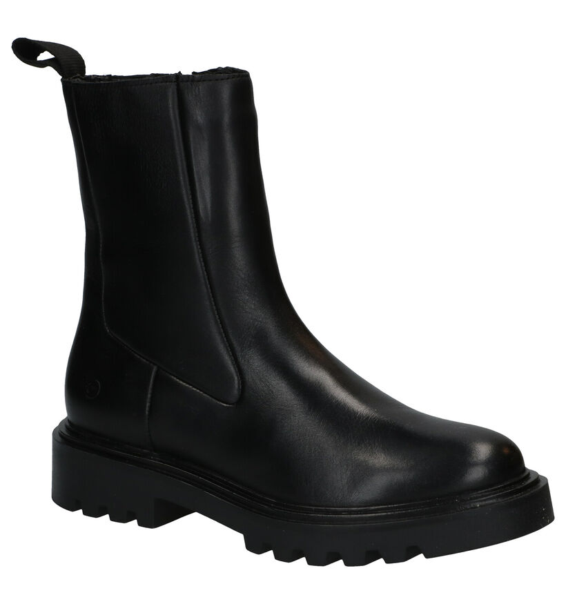 Tamaris Bottines chelsea en Noir en cuir (286037)