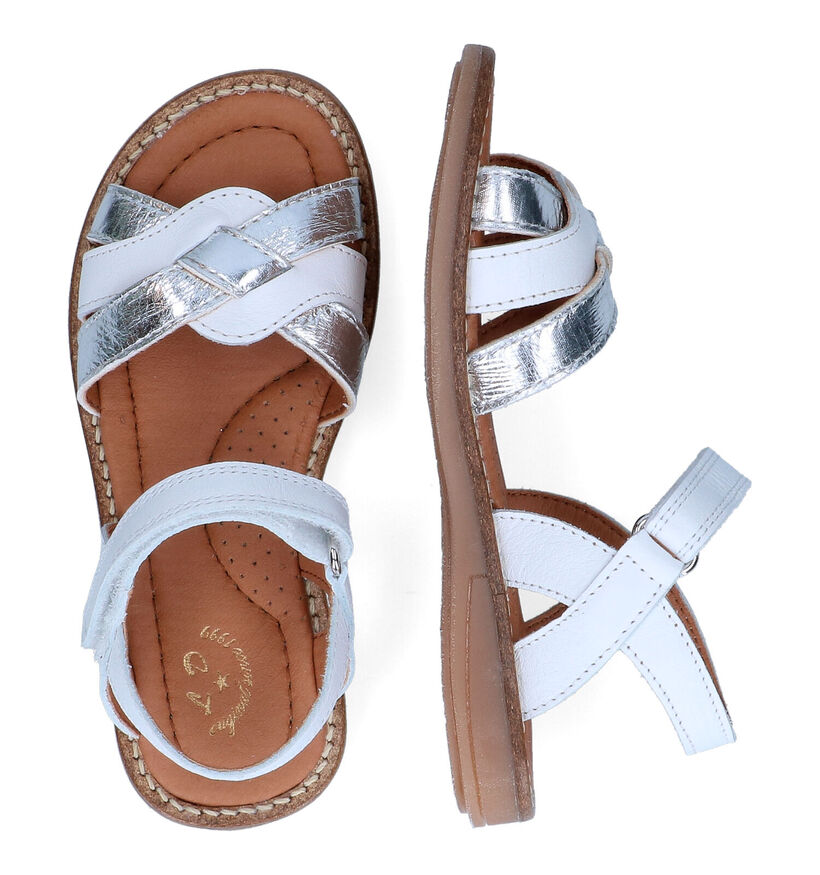 Little David Mona Witte Sandalen in kunstleer (309787)