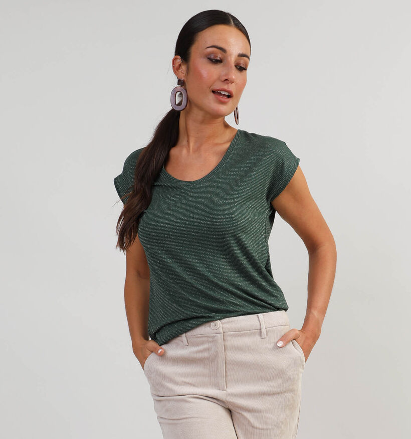 Pieces Billo Wit T-shirt voor dames (351122)