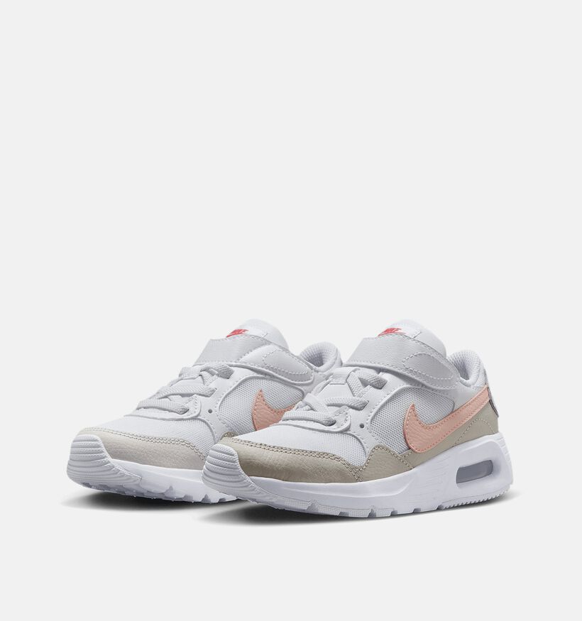 Nike Air Max SC Baskets en Blanc pour filles (350506)