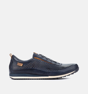 Pikolinos Lage schoenen Cognac/Blauw