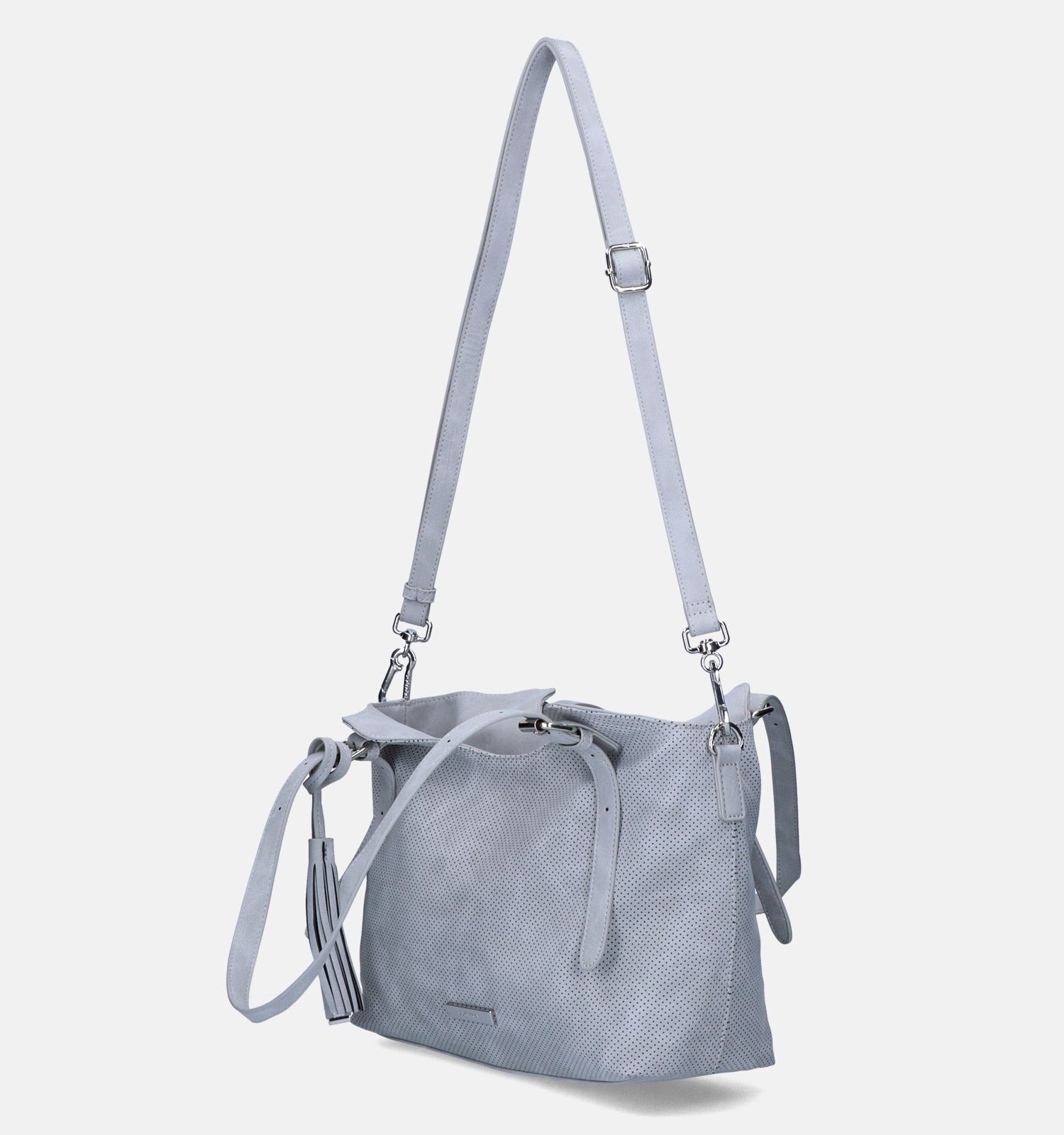 Grijze schoudertas dames on sale