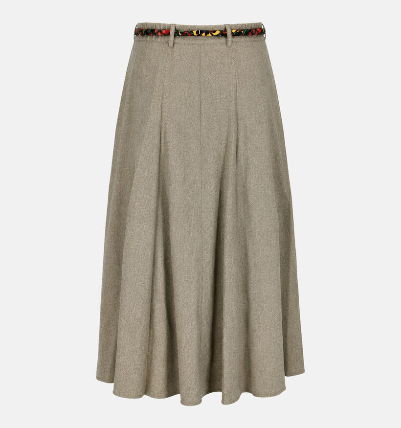 Minuit Douze Melia Beige Rok voor dames (381842)