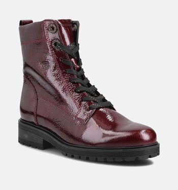 Gabor Boots Zwart/Bordeaux
