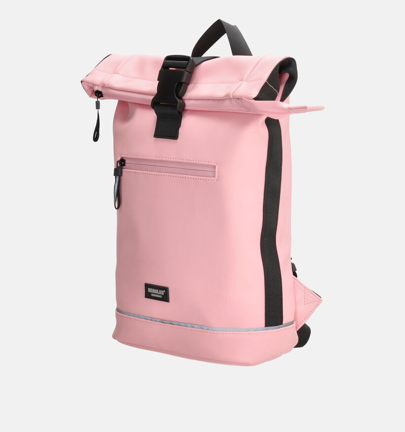 Beagles Roze Rolltop Rugzak voor dames (377051)
