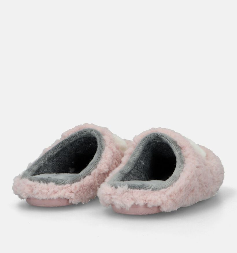 Milo & Mila Pantoufles ouvertes en Rose pour filles (332301)