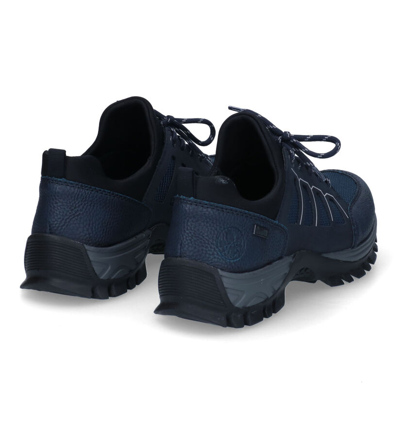 Rieker Chaussures de randonnée en Bleu foncé en simili cuir (302830)