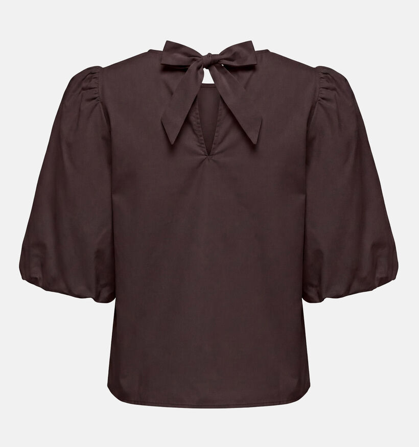 JDY Monila Blouse en Brun fonc&eacute; pour femmes (378304)